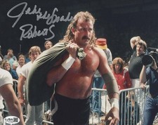 Jake The Snake Roberts autographed signed ins...