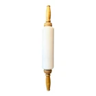Antique Imperial Milk Glass Rolling Pin