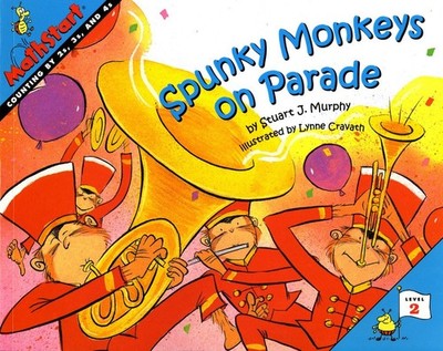 Spunky Monkeys on Parade: A MathStart Picture Book About Math Skills for Kids (A