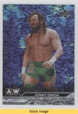 2024 AEW All Elite Wrestling Speckled Rainbow Foil Kenny Omega #50 READ 09q5