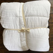 Pottery Barn Hydrocool Moisture Wicking Duvet Insert Ultra Plush K/CK  READ