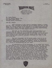 DANNY THOMAS - CONTRACT SIGNED 07/09/1951