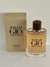 Giorgio Armani Acqua Di Gio Absolu (4.2 Oz / 125 ML) Eau De Parfum Spray *Sealed