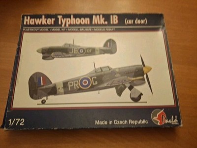  PAVLA  Hawker Typhoon Mk. IB PARTS SEALED US SELLER