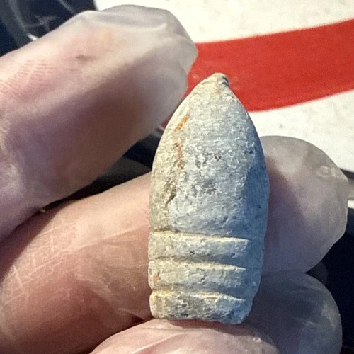 Dug Civil War 💥 🇺🇸 💣  NC Nose Cast Plug Base Bullet