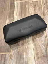 Balenciaga Black Sunglasses Leather Hard Case Case Only - Authentic I11