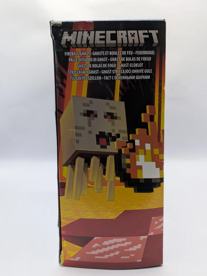 Very Rare New Boxed Minecraft Fireball Ghast Launching Action Figure 2021 Mattel - Image 4 of 4