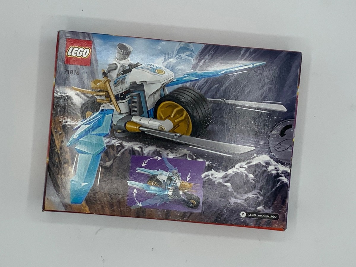 Lego Ninjago Dragon's Rising 84pc ZANE'S ICE MOTORCYCLE (2024) Set