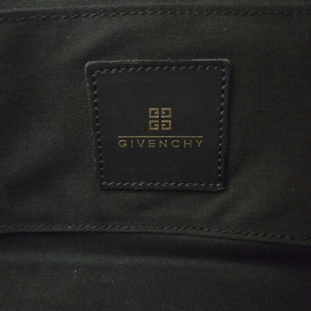 GIVENCHY 4G Logo Canvas Leather Mini Shoulder Hand Bag Black Vintage Auth Used thumbnail 7