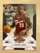 Lebron James- 2009 Panini Threads Basketball card- #1, Base, Cavaliers