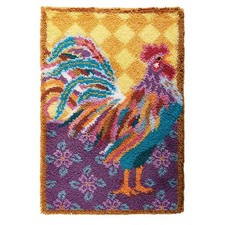Herrschners  Bohemian Rooster Latch Hook Kit
