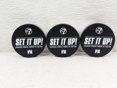 W7 - Set It Up! - Translucent Loose Finishing Powder Special FX - 3 Pack