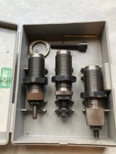 RCBS 18612 Magnum Carbide Handgun Reloading Dies Set for .44 Mag/.44 SP