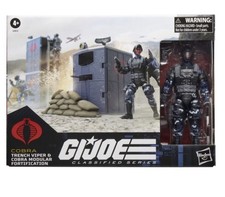 G.I. Joe Classified  151 Trench Viper & Cobra Modular Fortification IN STOCK