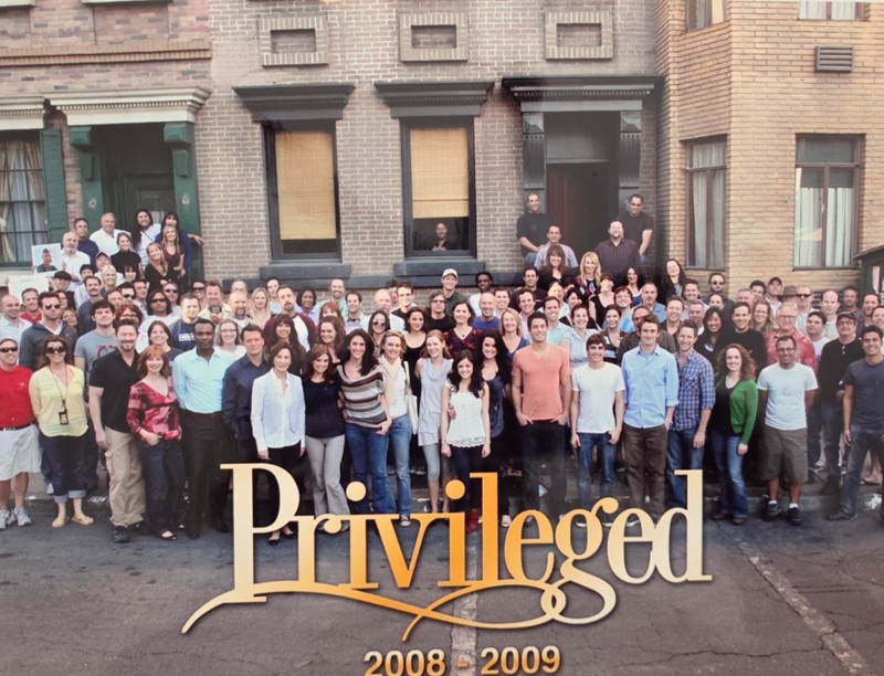8x10 Color Photo Cast & Crew TV series PRIVILEGED JoAnna Garcia Lucy Hale