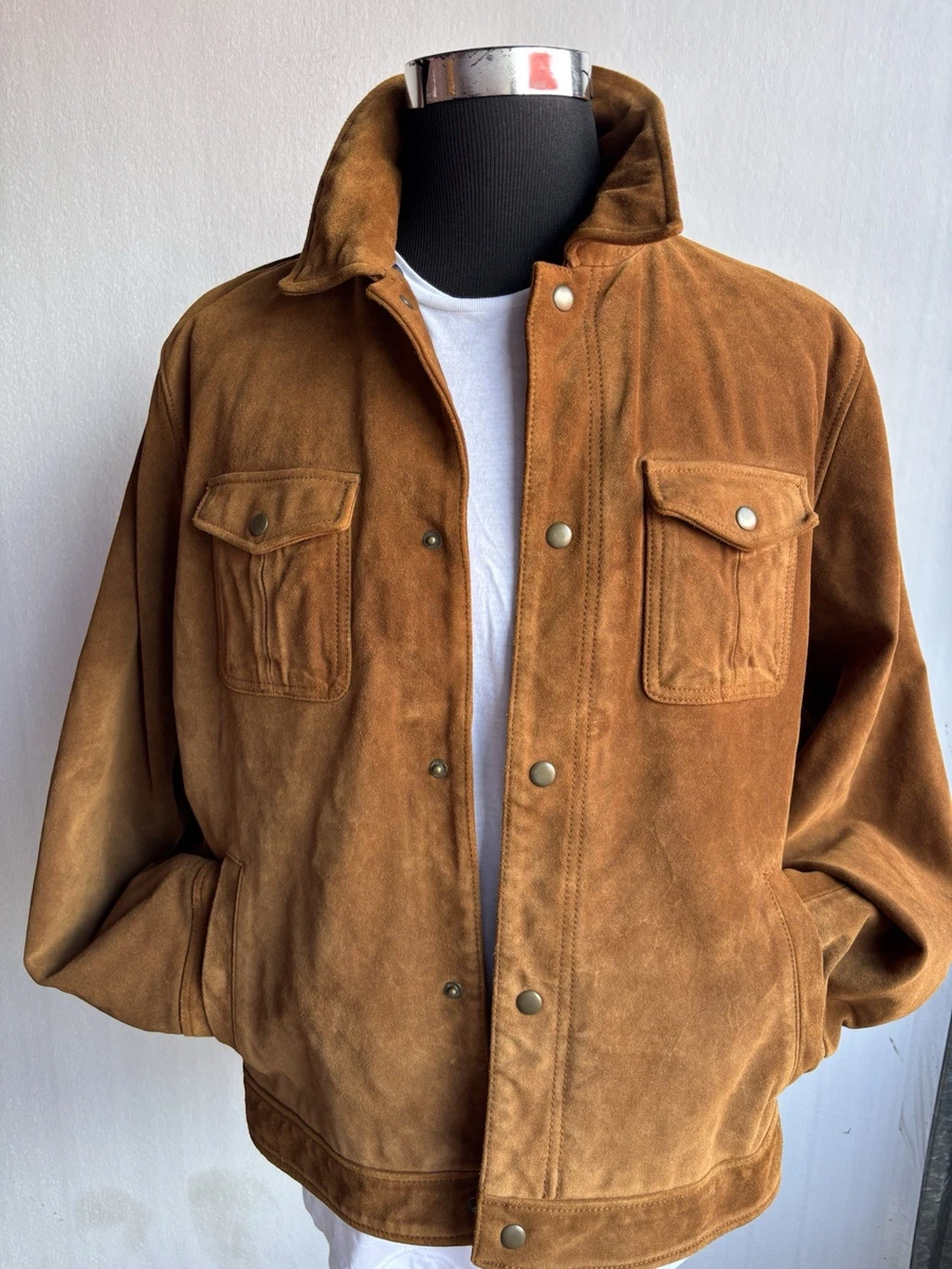 Gap Brown Leather Outer Shell Coats, Jackets & Vests for Men | eBay