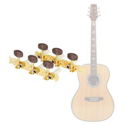 Stimmtasten für klassische Gitarre aus Metall, links, rechts, 3L3R Luthier