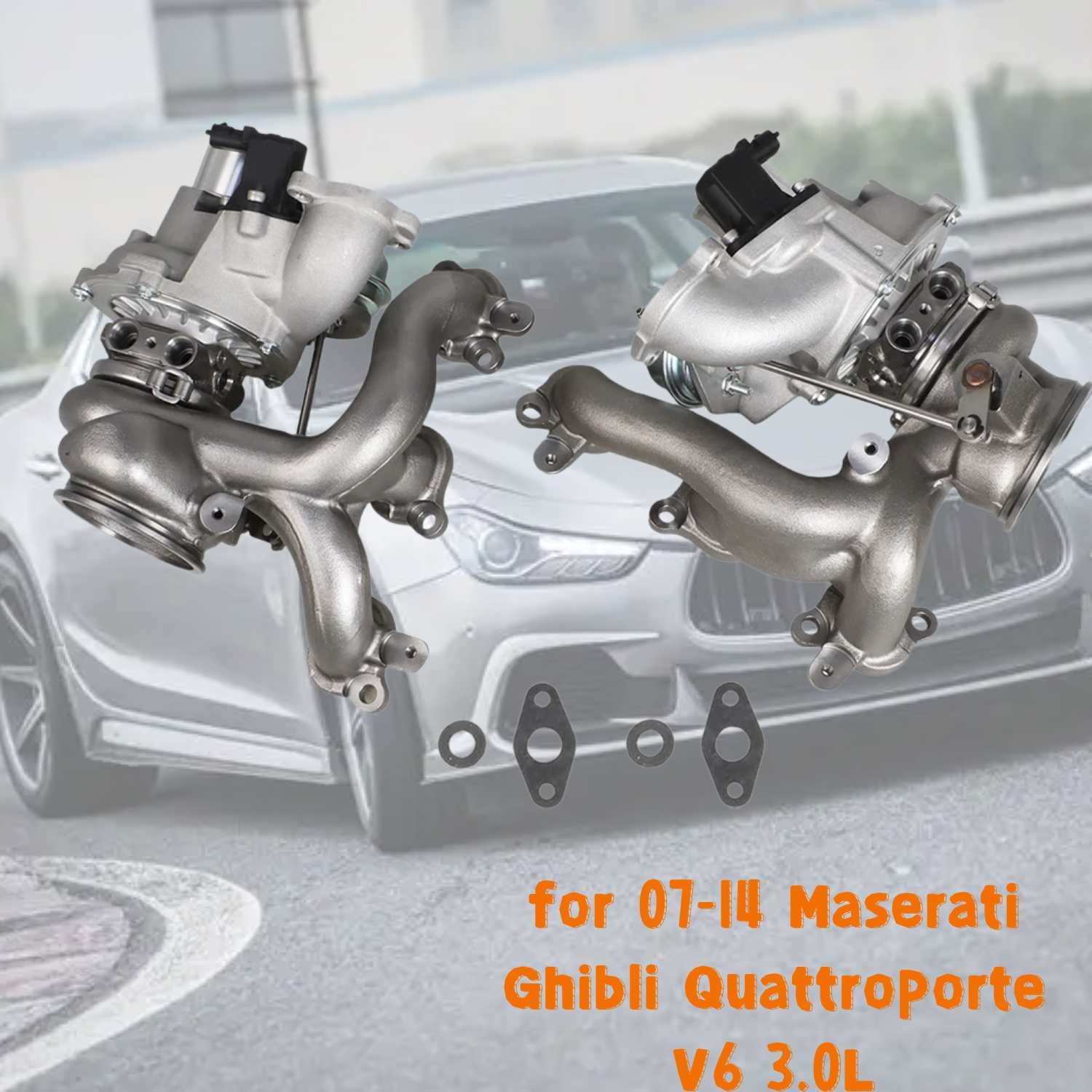 Maserati Ghibli 2014-2017 LEFT, RIGHT Turbocharger
