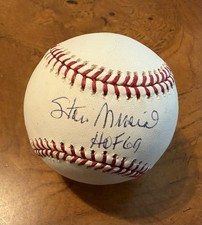 Stan Musial HOF 69 Autographed Baseball. Clean, Clear, Bold PSA Auth Free Ship 