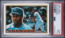 CENTERED PSA 9 MINT BIG BO JACKSON 1989 TOPPS BIG BASEBALL #238 GRADED MLB TPHLC