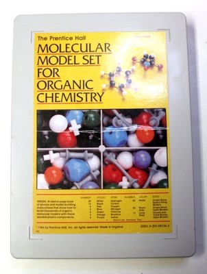 Prentice Hall Molecular Model Set for Organic Chemistry Incomplete Set