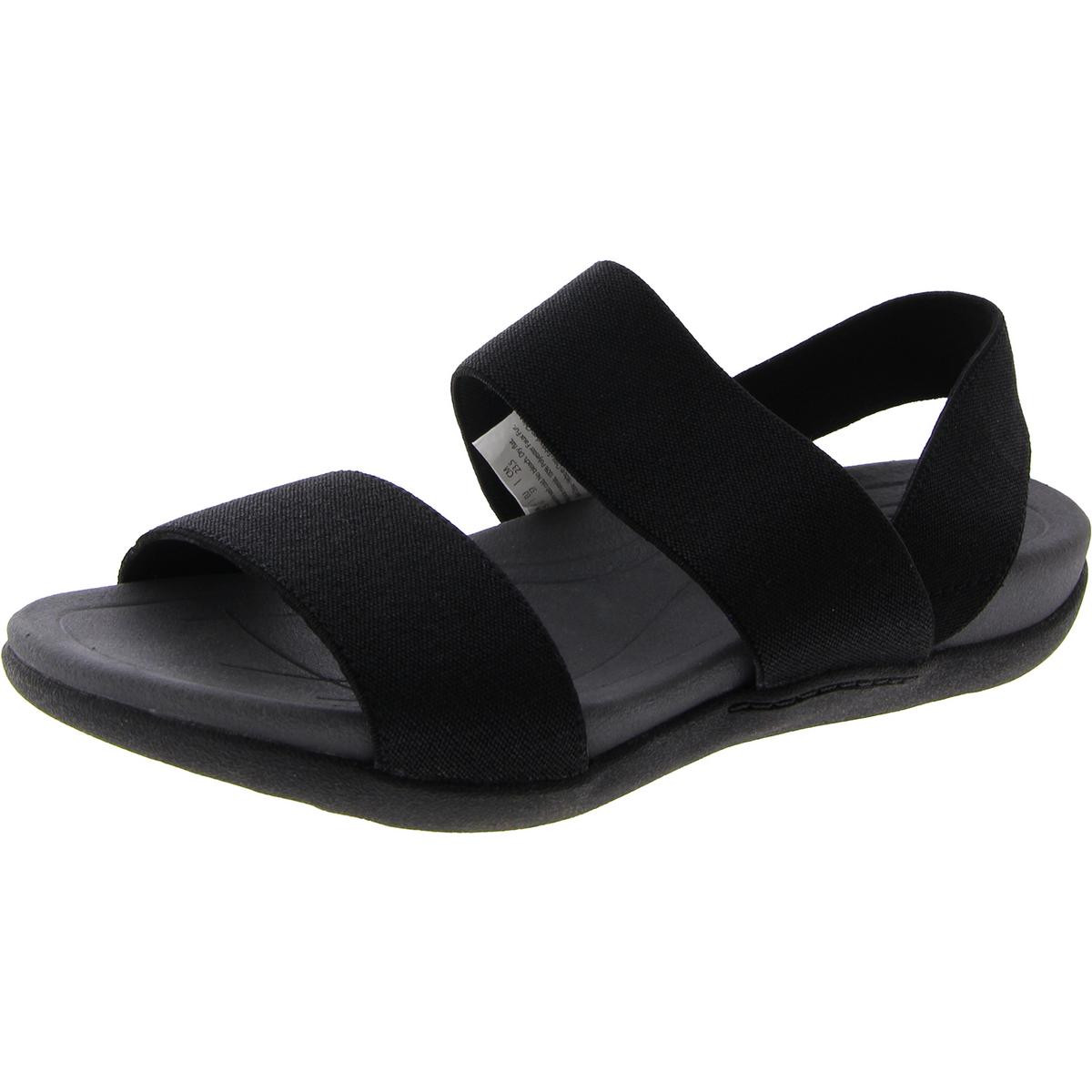 Женские босоножки на плоской подошве Sloane черного цвета Dearfoams размер 65 BM BHFO 7905 5290₽