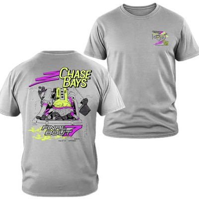 Chase Bays Final Bout T-Shirt Racing Engine Drift Graphic Tee