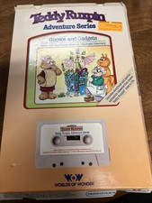 1992 Teddy Ruxpin Gizmos and Gadgets Cartridge and Book VTG
