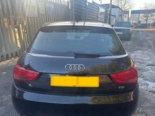 2010-2015 AUDI A1 REAR TAILGATE BOOTLID IN BLACK LY9B 5 DOOR BARE SHELL