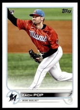 2022 Topps Zach Pop Rookie Miami Marlins #108
