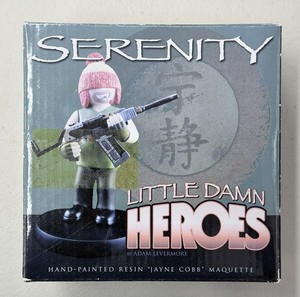 Serenity Little Damn Heroes Jayne Hand Painted Resin Kaylee Maquette Firefly