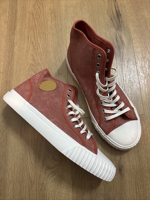 PF Flyers Shoes Mens 10.5 Hi-Top Sneakers c24hwcgs