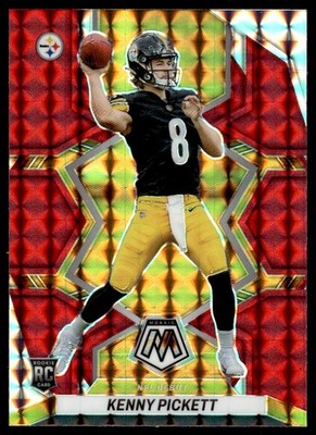 2022 Panini Mosaic #270 Kenny Pickett Mosaic Red
