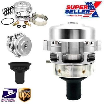 BV50 Blow off Valve BOV with Tial 50mm V-Band to 25mm 1'' inch Hose Adapter