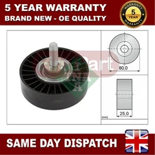 Fits Land Rover Jaguar + Other Models Firstpart Deflection Guide Pulley