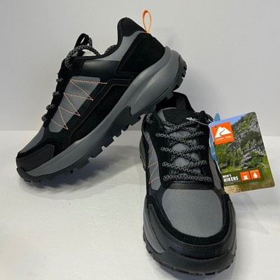 Ozark Trail Men WP Hike Low Black Grey Waterproof Hiking  display picture 2