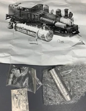 HO/HOn3 On-Track Models MDC Roundhouse Shay Straight Boiler Backdate Kit HO6874