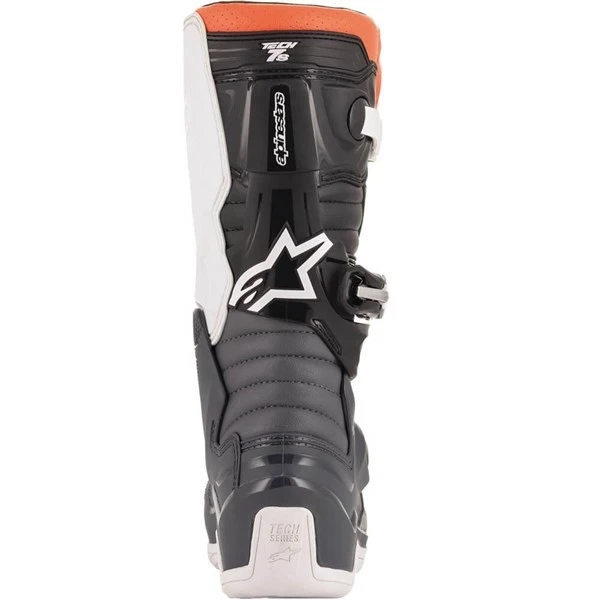 Alpinestars Tech 7S Youth Boots, Black/Grey/White/Flo Orange - Изображение 2 из 4