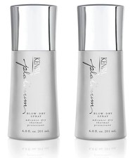 Kenra Platinum Blow-Dry Spray Detangles Smooths Softens - 6.8oz each - 2 Bottles