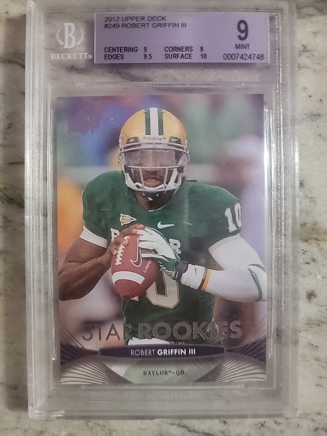 Robert Griffin III Upper Deck #249 Base