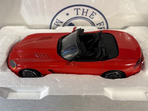 2003 Dodge Viper SRT-10 FRANKLIN MINT 1/24 Diecast Box Red Club Exclusive #0324 - Picture 4 of 18