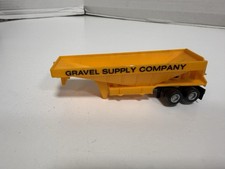 Vintage 1980s Tyco US-1 Trucking HO Scale Gravel Supply Trailer - Original