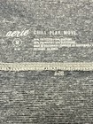 Aerie Chill Play Move Heather Gray Ankle Wrap Crop Legging Activewear Women's M — photo 5