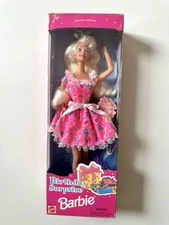 Vintage 1996 Birthday Surprise Special Edition Barbie Doll #16491 NEW In Box