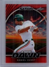Daniel Cuvet 2025 Leaf Baseball Nation 1/1 Pre Production Proof