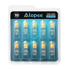 Alopee 10 Pack 194 Bulb Warm White Led 2700k Replacement For 168 194 W5w T10 ... Alopee 10 Pack 194 Bulb Warm White Led 2700k Replacement For 168 194 W5w T10 ...