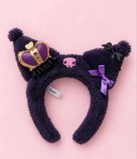 Sanrio Kuromi Halloween Crown Skull Cat Ear Headband