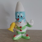 Figurine Publicitaire NOVOTEL-Série Dolfi au cirque-Dolfi Clown avec Saxophone