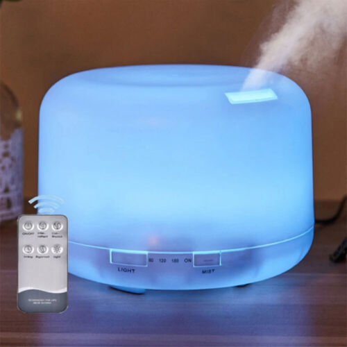 LED Ultrasonic Aroma Humidifier Essential Oil Diffuser Aromatherapy Air Purifier - Picture 6 of 12