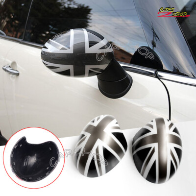 For MINI Cooper F54 F55 F56 F60 2014-2019 Black Jack Side Mirror Cover Replace